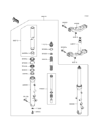 Front Fork (Zg1000-A10-A13)