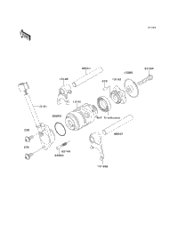 Gear Change Drum/Shift Fork(S)