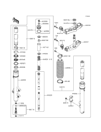 Front Fork (Kdx200-H4/H5)