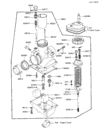 Carburetor (Ke100-B1/B2/B3/B4)