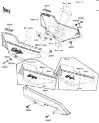 Side Covers/Chain Cover (Zx900-A1)