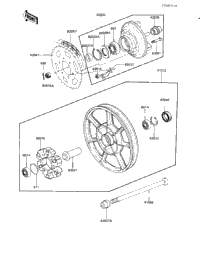 Rear Wheel/Hub/Chain