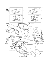 Cowling Lowers (Zx600-E1)