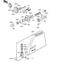 Kickstarter Mechanism ('82-'83 A9/A10)