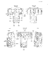 Crankcase Bolt & Stud Pattern