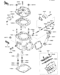 Cylinder Head/Cylinder/Reed Valve
