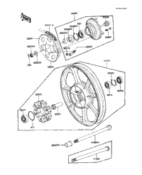 Rear Wheel/Hub/Chain