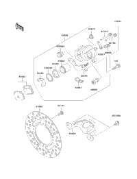 Rear Brake (Kx65-A5)