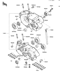 Crankcase ('84 A2)