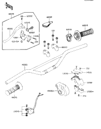 Handlebar ('84 Kx80-E2)