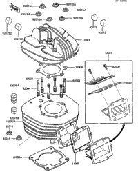 Cylinder Head/Cylinder/Reed Valve