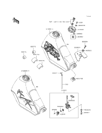 Fuel Tank (Kl250-D11/D12/D13/D14)