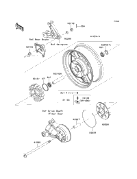 Rear Wheel/Chain (Caf-Cdf)