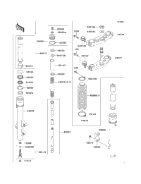 Front Fork (Kdx220-A5-A8)