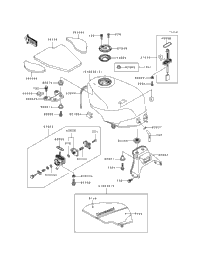 Fuel Tank (Zx600-D4)