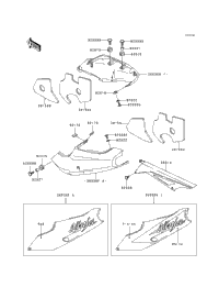 Side Covers/Chain Cover (Zx900-B2)