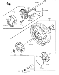 Rear Wheel/Hub/Brake