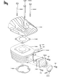 Cylinder Head/Cylinder/Reed Valve