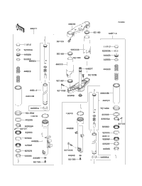 Front Fork (Jkavn2d1 7A010828-)