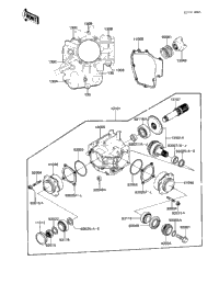 Front Bevel Gears