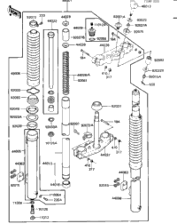 Front Fork ('84 A2)
