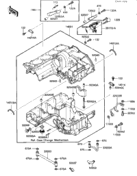Crankcase (-E/No. 030893)