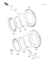 Wheels/Tires ('83 Kx250-C1)