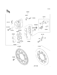 Front Brake (Kx500-E16)