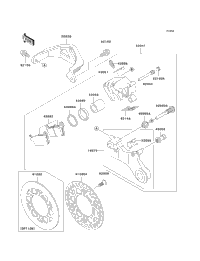 Rear Brake (Kx500-E15)