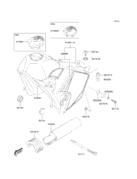 Fuel Tank (Klx400-A1)