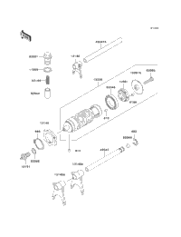 Gear Change Drum/Shift Fork(S)