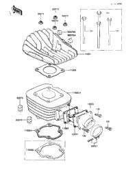 Cylinder Head/Cylinder/Reed Valve