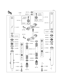 Front Fork (Kx80-R1)