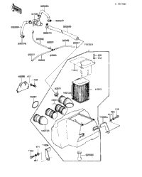 Air Cleaner ('82-'83 C3/C4)
