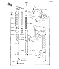 Front Fork (Kx125-B1)