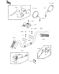 Handlebar (Kz1000-J3) (Canada)