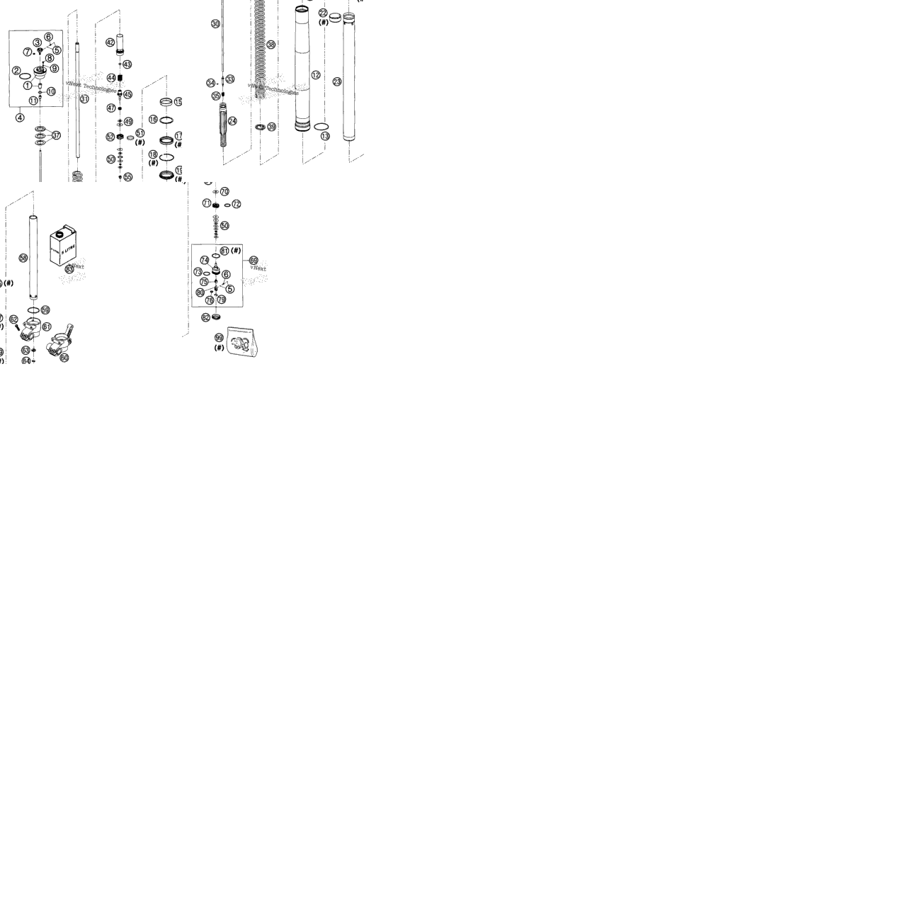 Fork Legs Wp Usd 43