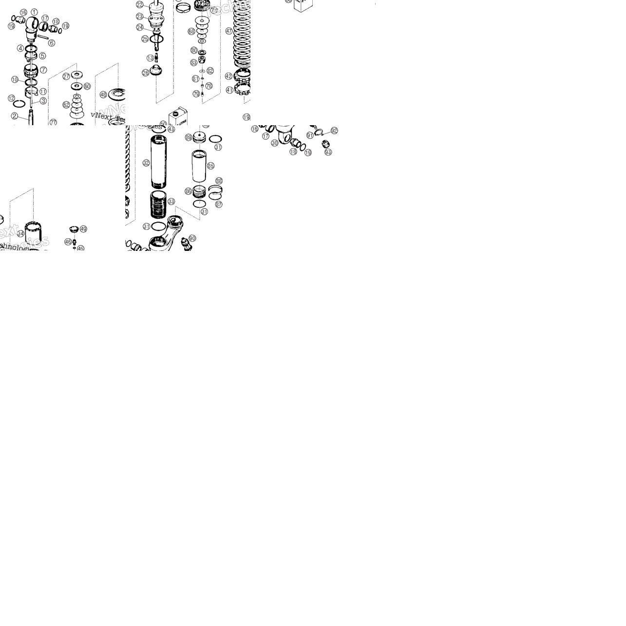 Shock Absorber Wp Disassembled