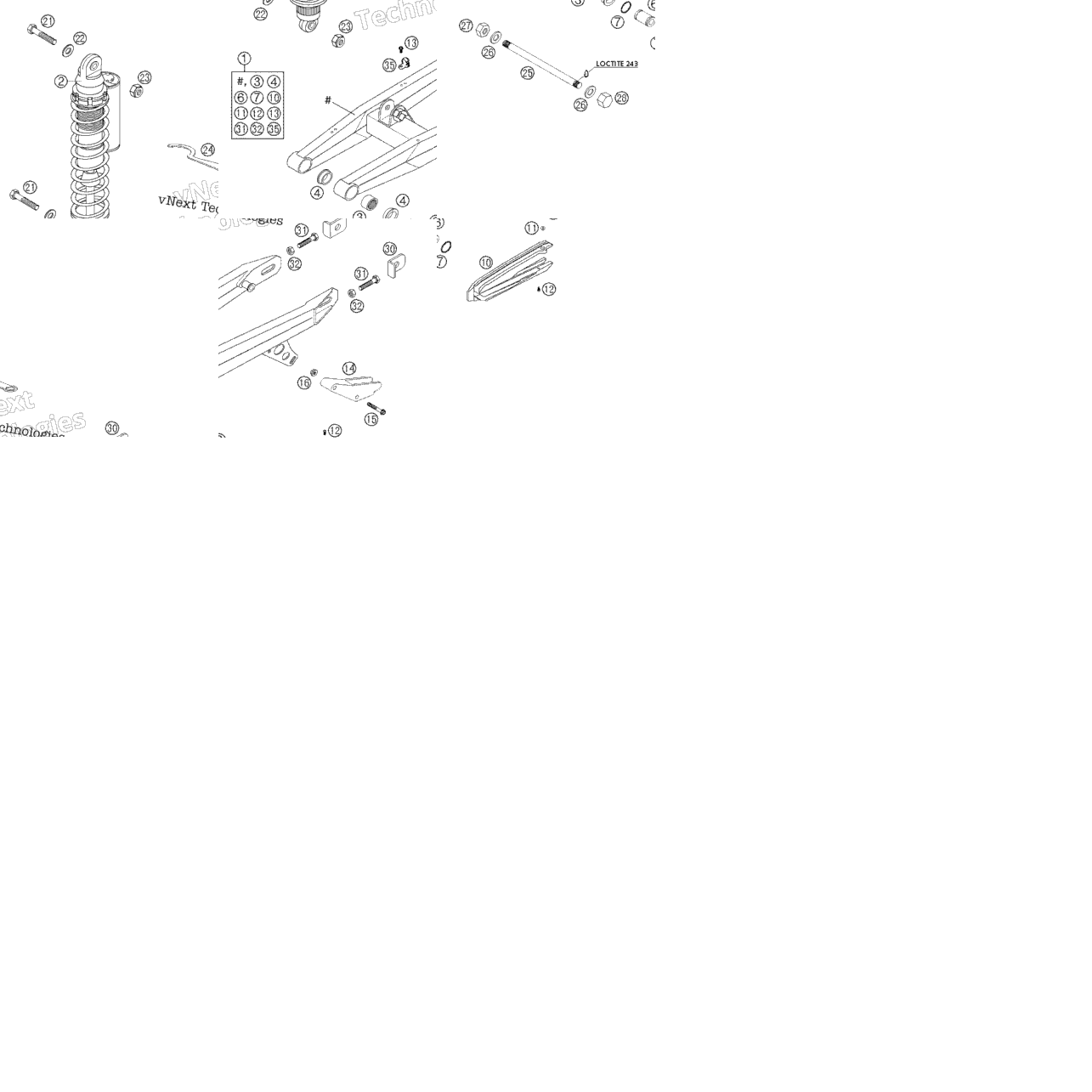 Swingarm, Shock Absorber