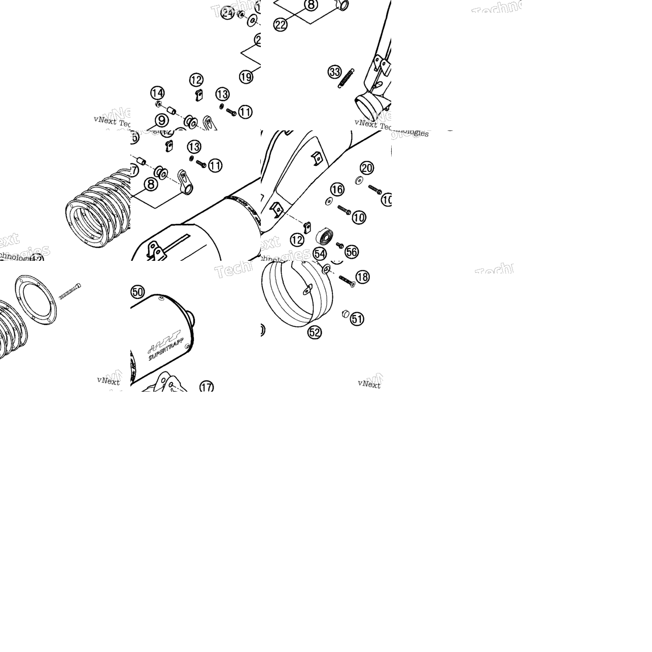 Silencer Hgs3 Supertrapp (Usa)