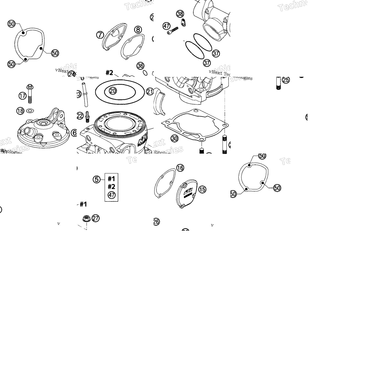 Cylinder, Cylinder Head