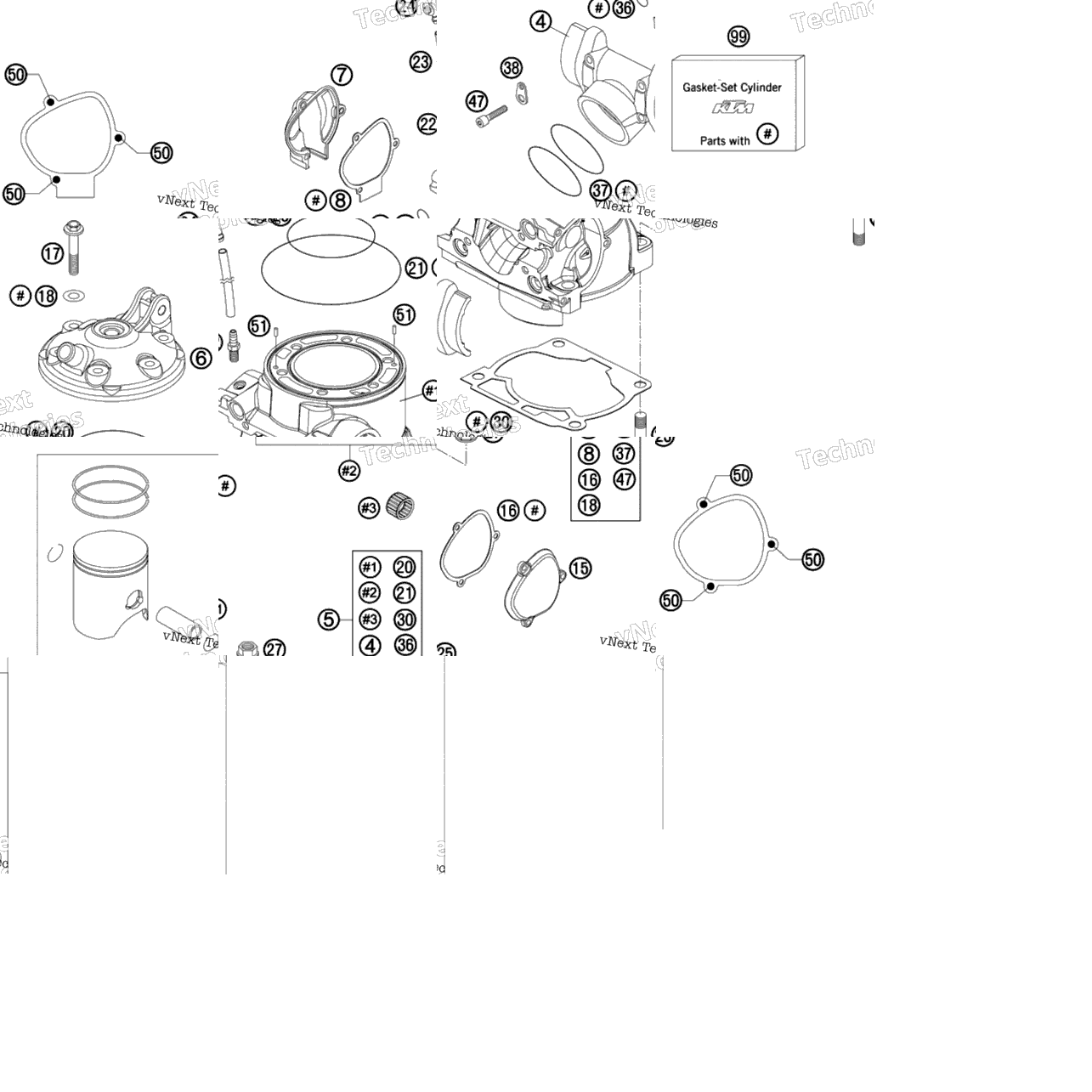 Cylinder, Cylinder Head