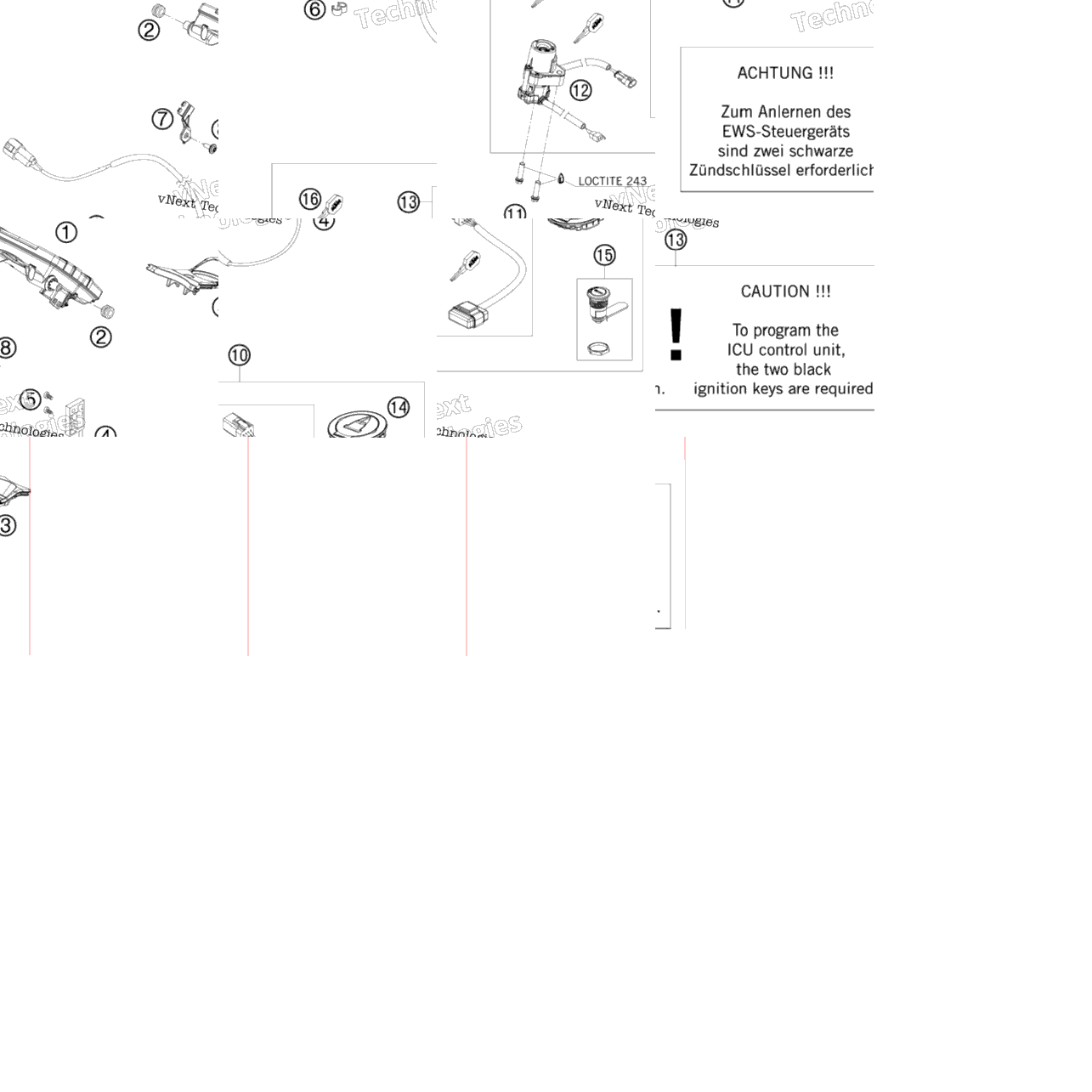 Instruments / Lock System