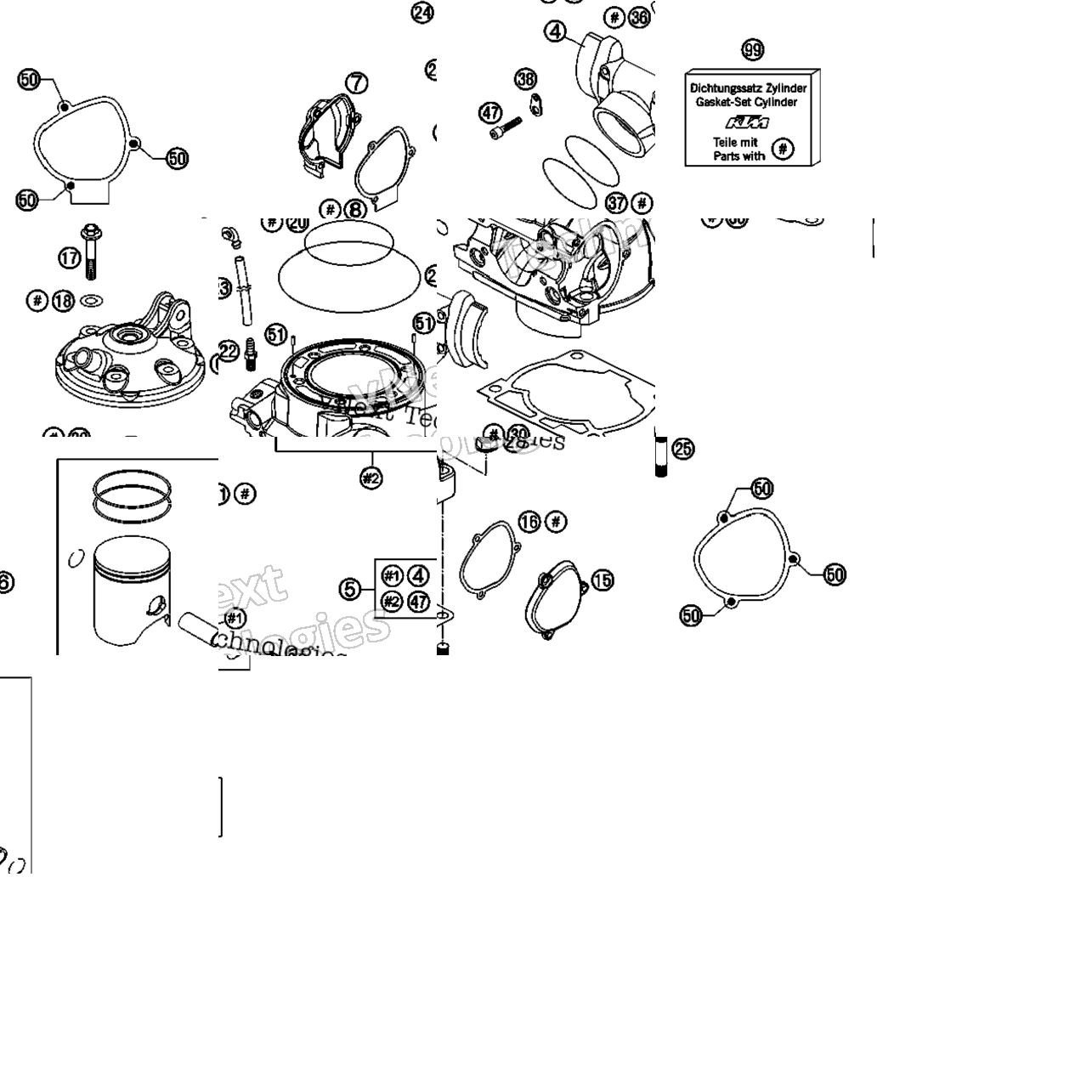 Cylinder, Cylinder Head