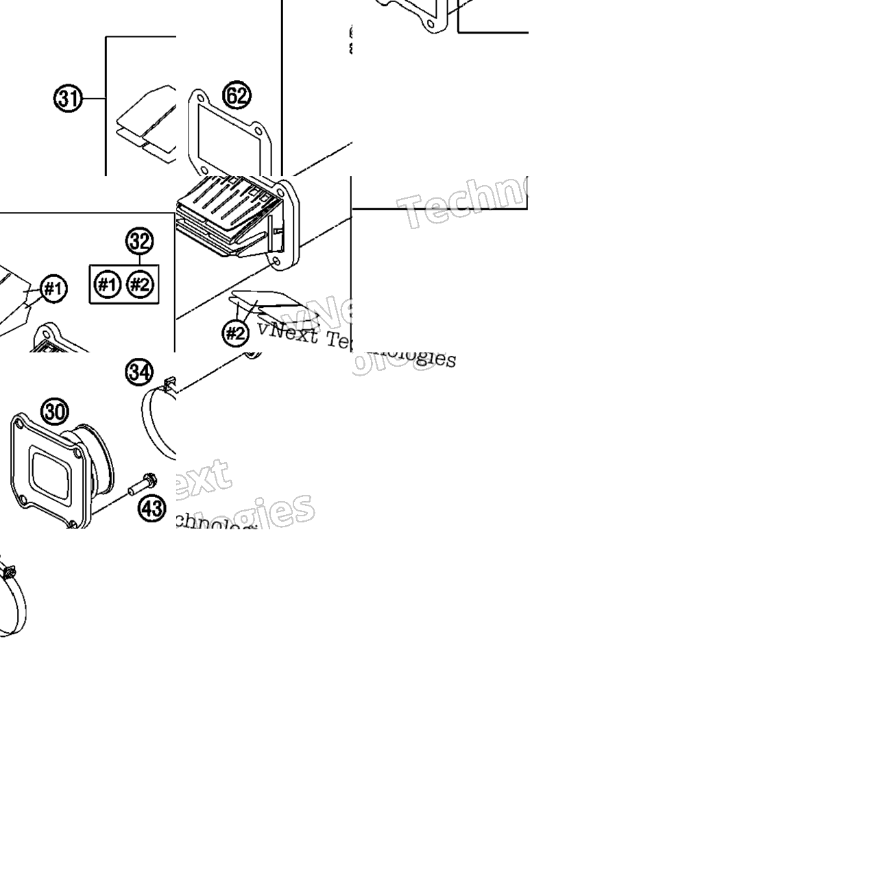 Reed Valve Case