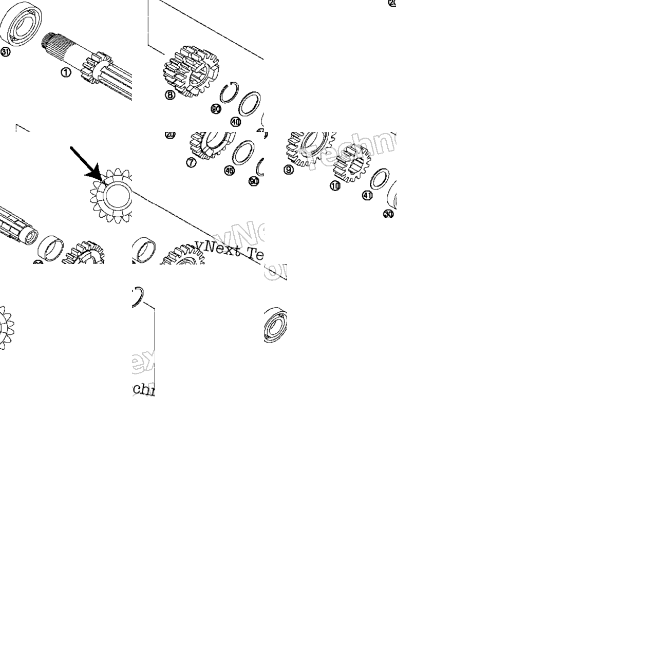 Transmission I - Main Shaft