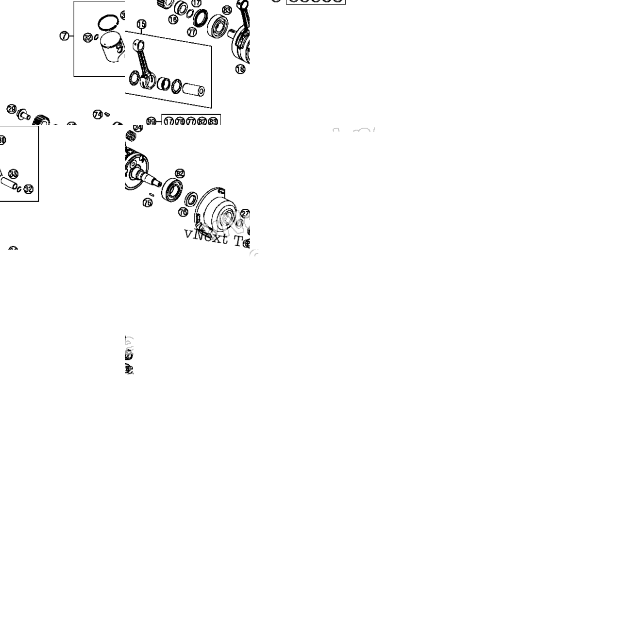Crankshaft, Piston