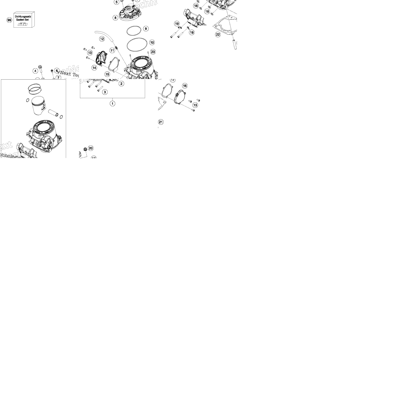 Cylinder, Cylinder Head