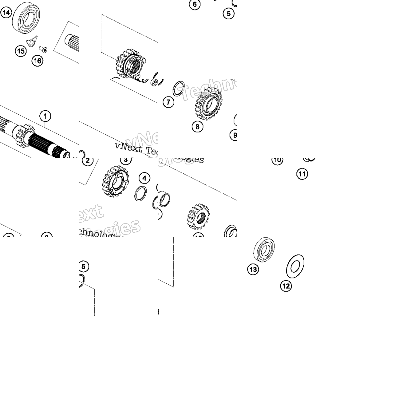 Transmission I - Main Shaft