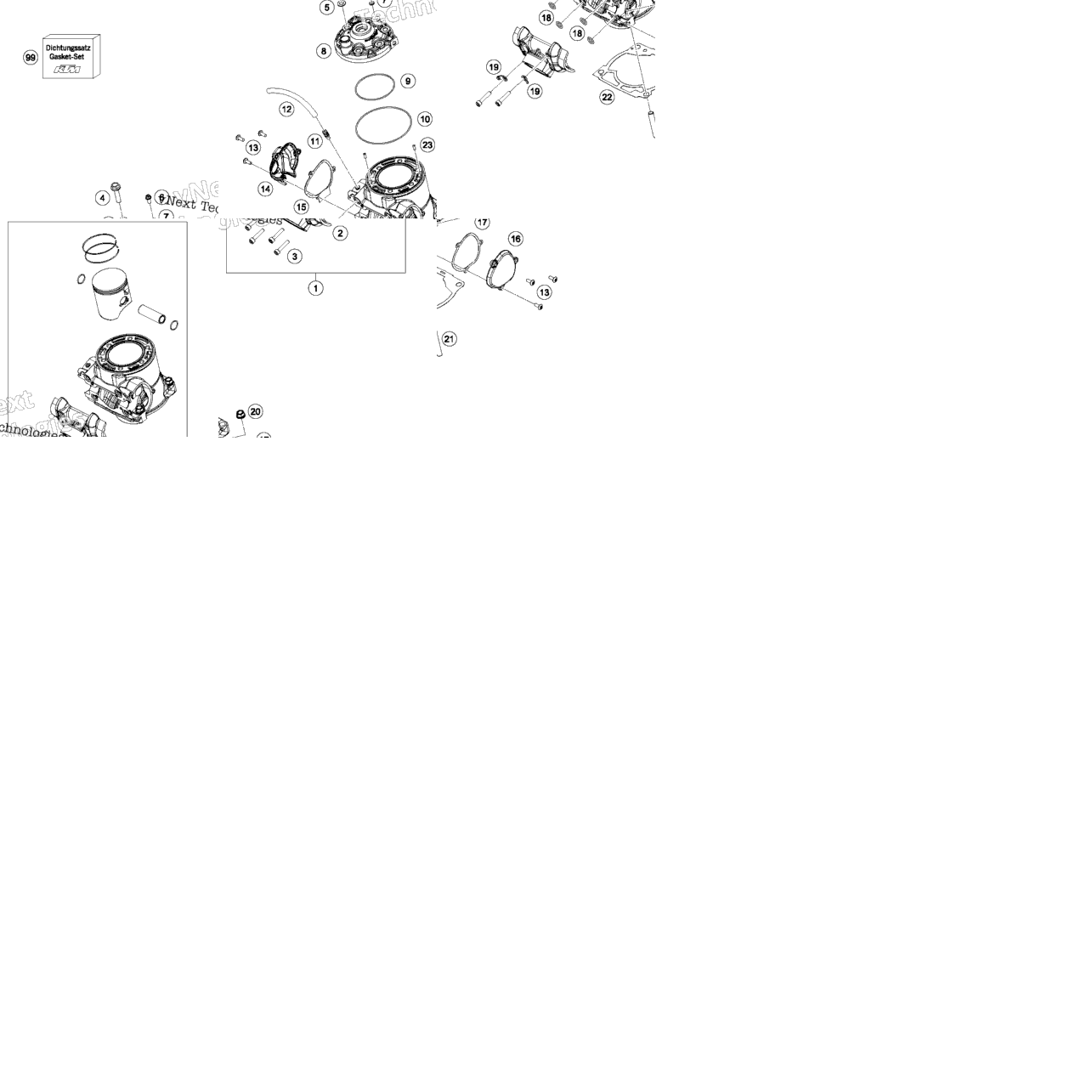 Cylinder, Cylinder Head